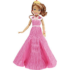 Кукла Одри, светлые герои в платьях для коронации, Наследники, Disney Hasbro