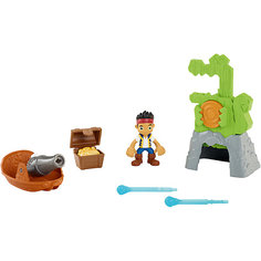 Игровой набор, Fisher Price, Джейк и пираты Нетландии. Сокровища крокодила Тик-Така Mattel