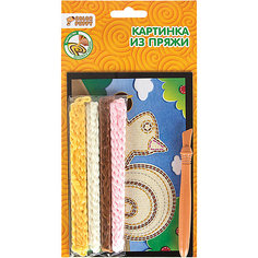 Набор для творчества "Картинка из пряжи", в ассортименте Color Puppy