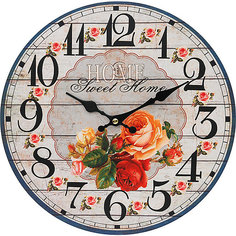 Часы настенные "Любимый дом", диаметр 34 см Белоснежка