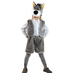 Карнавальный костюм "Волк" (мех), Батик