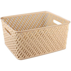 Корзина "Плетенка" (350х290х175), Alternativa, бежевый