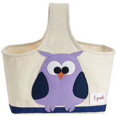 Сумочка для хранения детских принадлежностей Сова (Purple Owl), 3 Sprouts