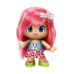 Кукла Пинипон с розовыми волосами "Макияж и модная прическа", Famosa