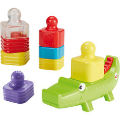 Конструктор-пирамидка Fisher-Price "Веселый крокодил" Mattel