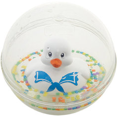 Развивающая игрушка Уточка с плавающими шариками, белая, Fisher Price Mattel