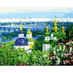 Роспись по номерам "Церкви и город" 40*50 см Tukzar