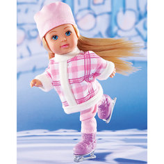 Кукла "Штеффи и Еви катаются на коньках", 29 см, Simba