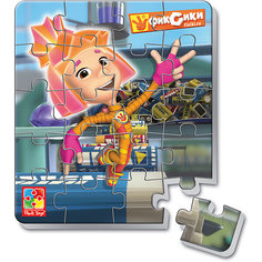 Мягкие магнитные пазлы в стакане "Симка", Фиксики, Vladi Toys