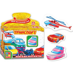 Игра на магнитах "Транспорт", Vladi Toys