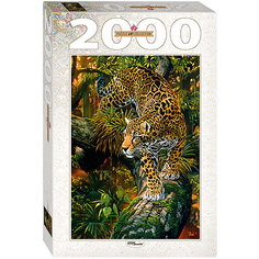 Пазл "Леопард", 2000 деталей, Step Puzzle