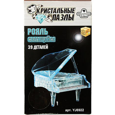 Пазл "Рояль XL Светильник", 3D Crystal Puzzle Склад Уникальных Товаров