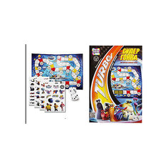 Магнитная книжка Турбо "Супер гонка" 61x25 cм Kribly Boo