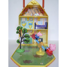 Игровой набор "Дом Пеппы с садом", Peppa Pig Росмэн
