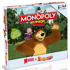 Настольная игра "Монополия "Маша и Медведь" Hasbro