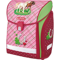 Ранец HerlitzMIDI NEW PLUS Horses, с наполнением