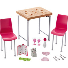 Набор мебели "Обеденный стол" из серии "Отдых дома", Barbie Mattel