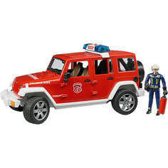 Внедорожник Jeep Wrangler Unlimited Rubicon "Пожарная с фигуркой", Bruder