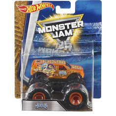 Машинка 1:64,  Monster Jam, Hot Wheels Mattel