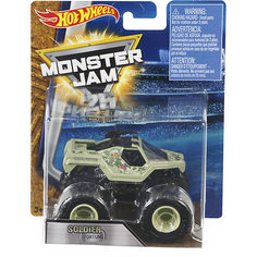 Машинка 1:64,  Monster Jam, Hot Wheels Mattel