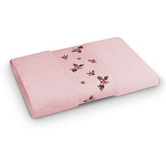 Полотенце махровое 50*90 Розали, Cozy Home, розовый