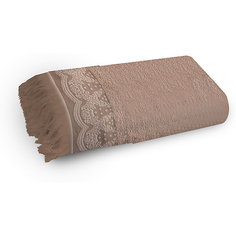 Полотенце махровое 70*140 Белладжио, Cozy Home, бежевый