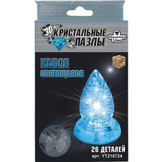 Кристаллический пазл-cветильник 3D Капля L Educational Line