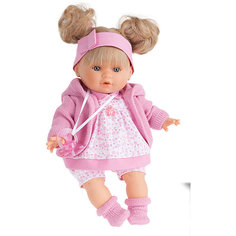 Кукла Кристи в розовом, плачущая, 30 см, Munecas Antonio Juan