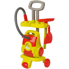 Тележка с пылесосом и аксессуарами, HTI