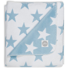 Байковый плед 100х150 см, Jollein, Light blue Star