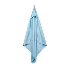 Полотенце с уголком 75 х 75 см, Jollein, Light blue