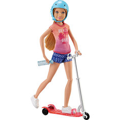 Кукла на самокате, Barbie Mattel
