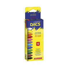 Восковые карандаши Ceras DACS, 12 цв. Alpino