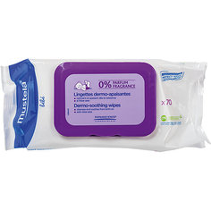 Салфетки для мягкого очищения без запаха, №70, Mustela
