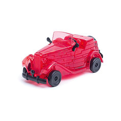 Кристаллический пазл 3D "Красный автомобиль", Crystal Puzzle