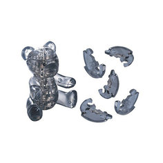 Кристаллический пазл 3D "Мишка", Crystal Puzzle