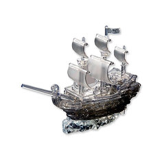 Кристаллический пазл 3D "Пиратский корабль", Crystal Puzzle