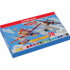 Пластилин 18 цветов Flying Planes, 324г, со стеком Erich Krause