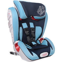 Автокресло Siger Индиго Isofix 9-36 кг, синий