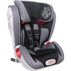 Автокресло Siger Индиго Isofix 9-36 кг, черный