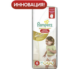 Подгузники-трусики Pampers Premium Care Pants, 16кг+, размер 6, 36 шт., Pampers