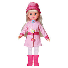 Кукла, с аксессуарами, в осенне-весенней одежде, 33 см, со звуком, Карапуз