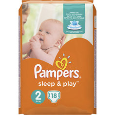 Подгузники Pampers Sleep &amp; Play Mini, 3-6 кг., 18 шт.