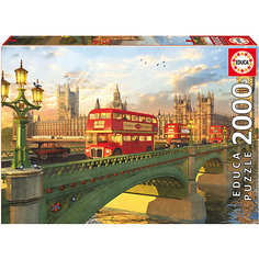 Пазл "Вестминстерский мост, Лондон", 2000 деталей, Educa