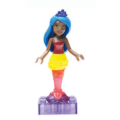 Барби: мини фигурка Rainbow Mermaid, MEGA BLOKS