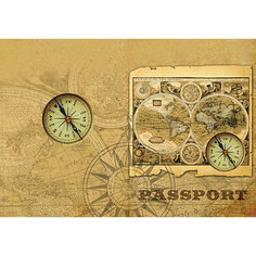 Обложка для паспорта "Компас", Феникс-Презент