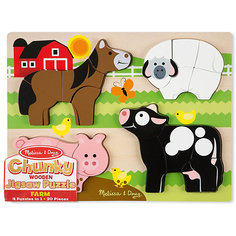Мои первые пазлы "Ферма", Melissa &amp; Doug
