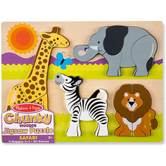 Мои первые пазлы "Животные", Melissa &amp; Doug