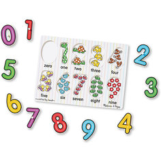 Мои первые пазлы "Цифры", Melissa &amp; Doug