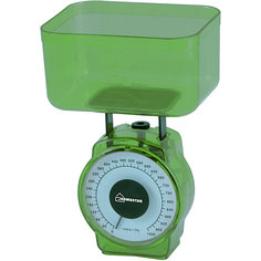 Весы кухонные механические  HS-3004М, HOMESTAR, зеленый